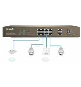 Tenda LAN SFP SLOTS SWITCH 8-portni 