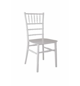 Baštenska stolica Tiffany bela 