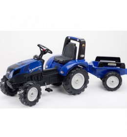 Traktor na pedale sa prikolicom Falk New Holland T8 