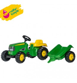 Traktor na pedale sa prikolicom RollyKid John Deere