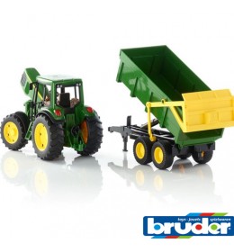 Traktor sa prikolicom John Deere 6920 Bruder