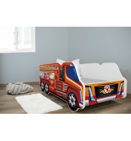 Dečiji krevet 140x70cm Truck – Fire Truck