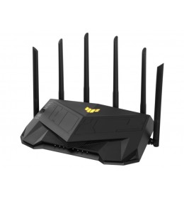 Bežični ruter ASUS TUF-AX6000 Wi-Fi/AX6000/1148 Mbps/4804 Mbps/USB3.2/6 antena/crna