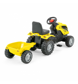 Dečiji traktor na pedale 956 žuti