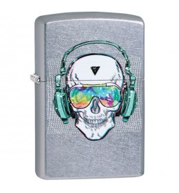 Upaljač Zippo Skull Headphone