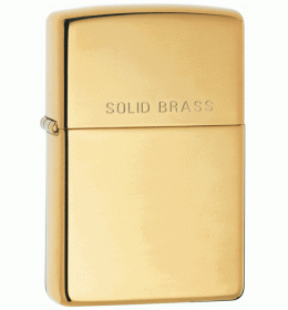 Upaljač Zippo Solid Brass HP