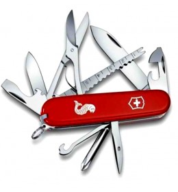 Victorinox nož Fisherman 91mm RED