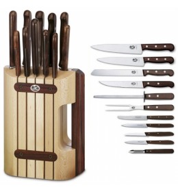 Victorinox set 11 moževa sa drvenim stalkom