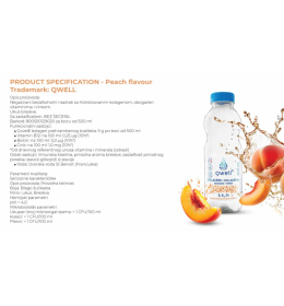 Qwell Collagen voda beauty breskva