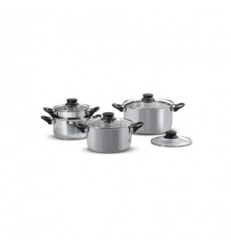 Set šerpi inox 16/18/20/24 cm 8/1 delova 