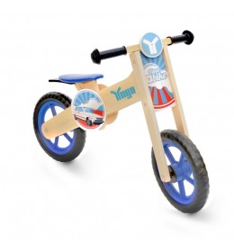 Balans Bicikl Bike Wooden Yugo Blue