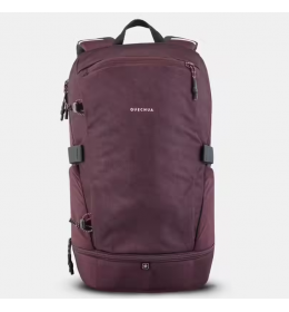 Quechua ranac za pešačenje 20L bordo