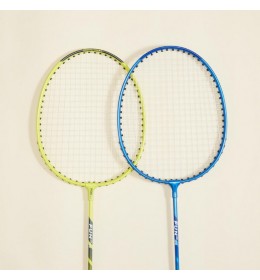 Komplet reketa za Badminton Fun set žuto plavi