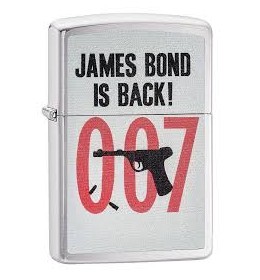 Zippo upaljač James Bond is Back Z29563