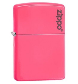 Zippo upaljač Neon Pink Zippo Logo