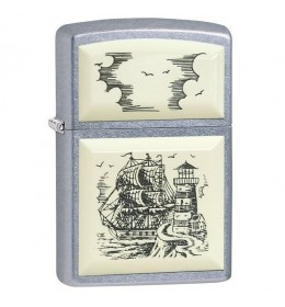 Zippo upaljač Scrimshaw Ship Z29397