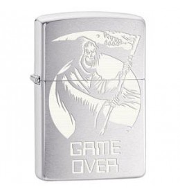 Zippo upaljač Skull Game over design Z29696