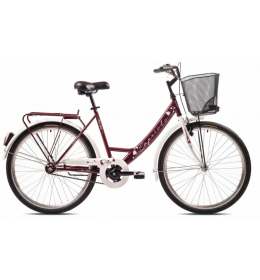 Bicikl City Bike Paris lady bordo