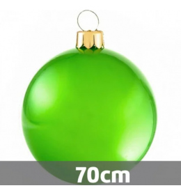 Ornamento Novogodišnja velika kugla 70cm - Zelena