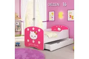 Dečiji Krevet Drveni 140x70cm Sa Fiokom i Gratis Dušek Dezen 16
