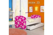 Dečiji Krevet Drveni 180x80cm Sa Fiokom i Gratis Dušek Dezen 23