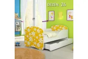 Dečiji Krevet Drveni 180x80cm Sa Fiokom i Gratis Dušek Dezen 24
