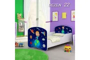 Dečiji Krevet Drveni 160x80 cm Dezen 22