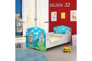 Dečiji Krevet Drveni 140x70 cm Dezen 32