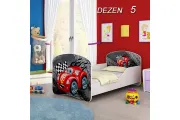 Dečiji Krevet Drveni 140x70 cm Dezen 5