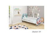 Krevet za decu animals 140X70 CM WHITE ACMA VII