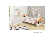 Krevet za decu ANIMALS 160X80 CM WHITE ACMA VII 6 dezena