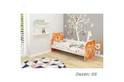 Krevet za decu ANIMALS 160X80 CM WHITE ACMA VII 6 dezena