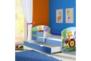 Krevet za decu BLUE SA FIOKOM 140X70 ACMA 2 45 dezena