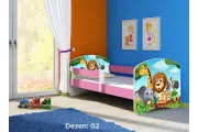 Krevet za decu PINK 160X80 ACMA 2 45 dezena