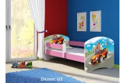 Krevet za decu PINK 160X80 ACMA 2 45 dezena