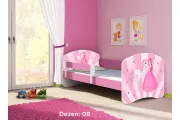 Krevet za decu PINK 160X80 ACMA 2 45 dezena
