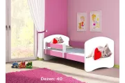 Krevet za decu PINK 160X80 ACMA 2 45 dezena