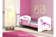 Krevet za decu PINK 160X80 ACMA 2 45 dezena