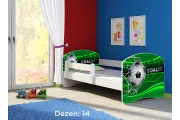 Deciji krevet WHITE 140X70 ACMA 2 45 dezena
