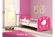 Deciji krevet WHITE 140X70 ACMA 2 45 dezena